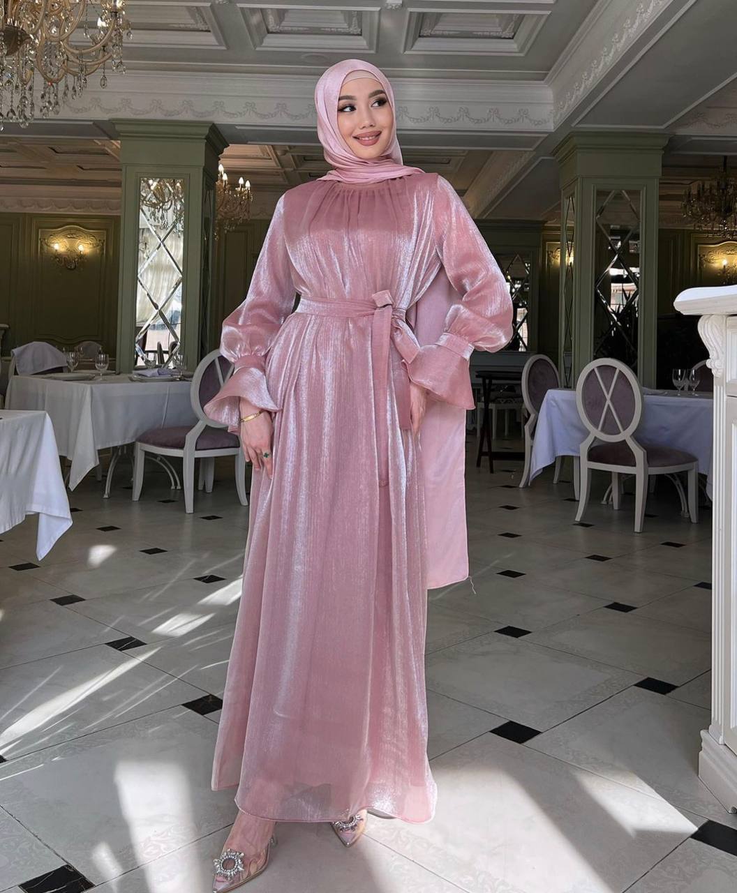 Anay Dress - Rose Pink