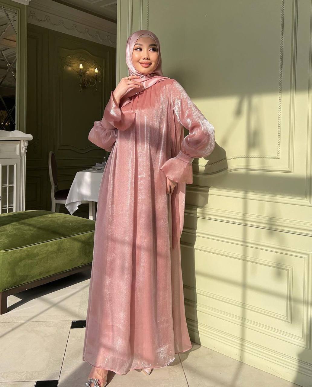 Anay Dress - Rose Pink