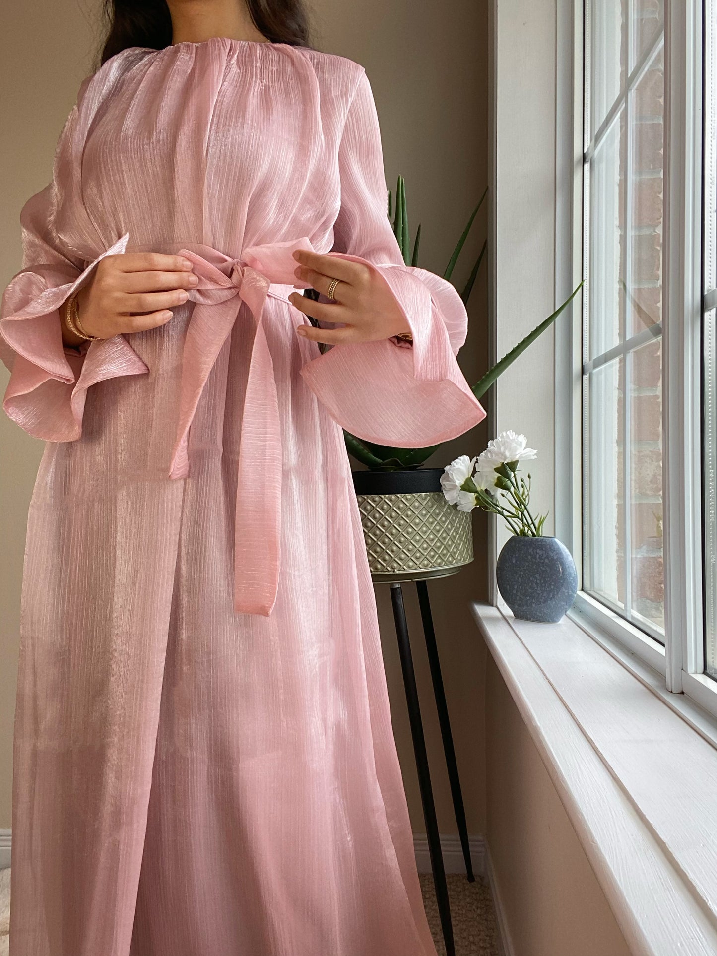 Anay Dress - Rose Pink