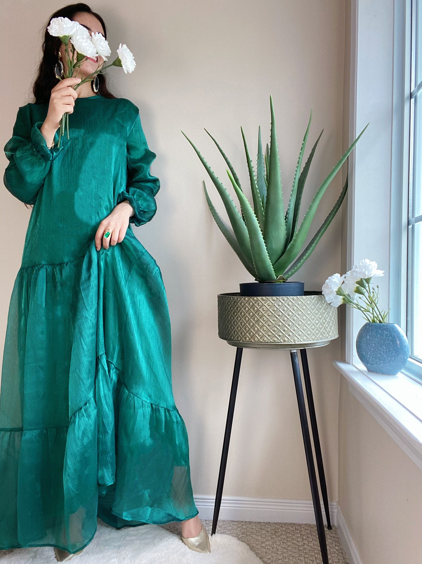 Emerald Maxi Dress